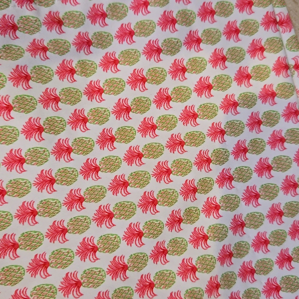 Fairway & Greene Pink/Green Pineapple Leisure/Active/Golf Skort - Picture 2 of 10